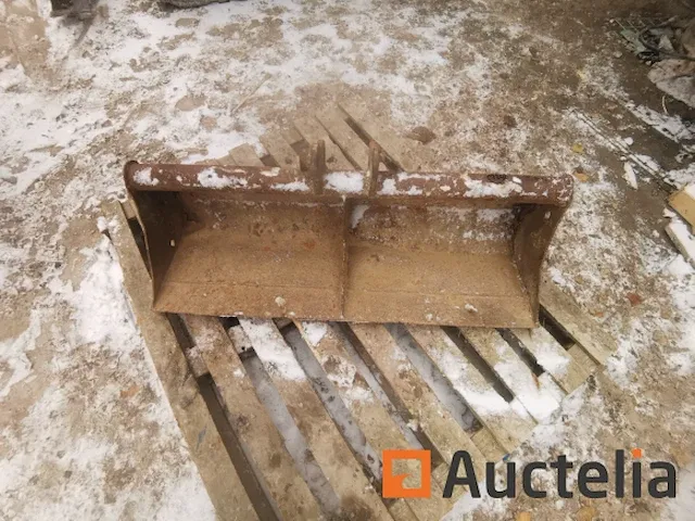 Hijskraan bucket breedte 1000 mm spindles 30 mm goed staat - afbeelding 4 van  6