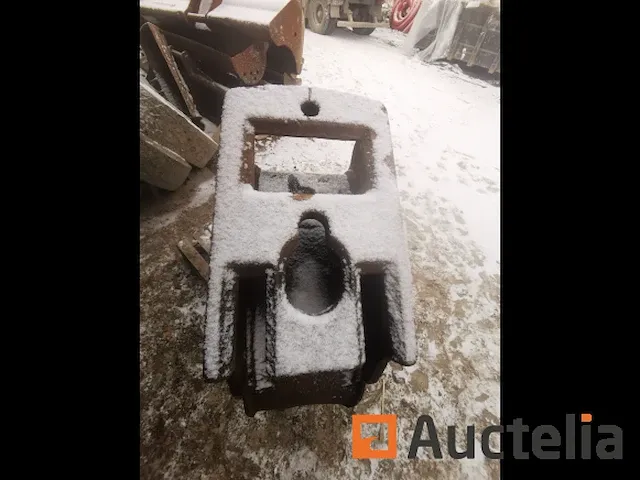 Hijskraan bucket breedte 390 mm snelkoppelaar - afbeelding 1 van  6