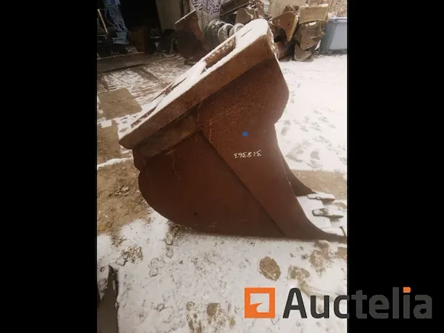 Hijskraan bucket breedte 390 mm snelkoppelaar - afbeelding 2 van  6