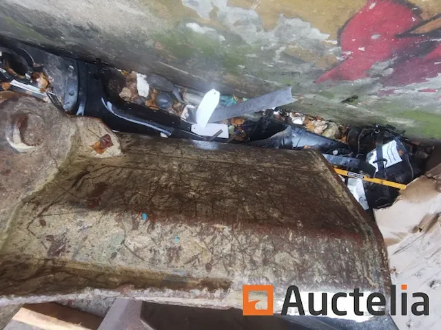 Hijskraan emmer breedte 1760 mm assen 65 mm - afbeelding 3 van  9