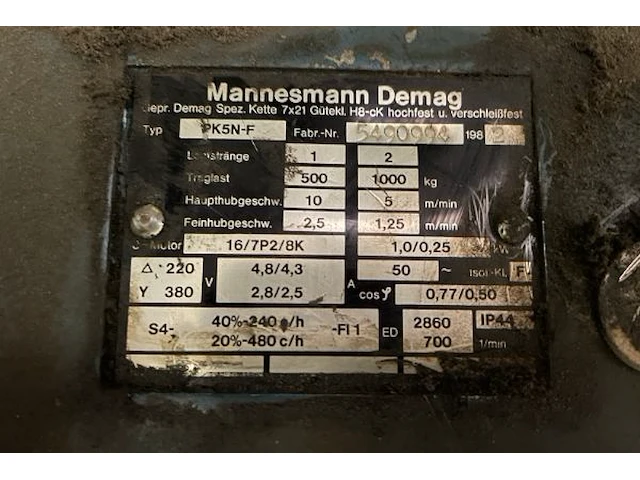 Hijslift demag - afbeelding 5 van  5