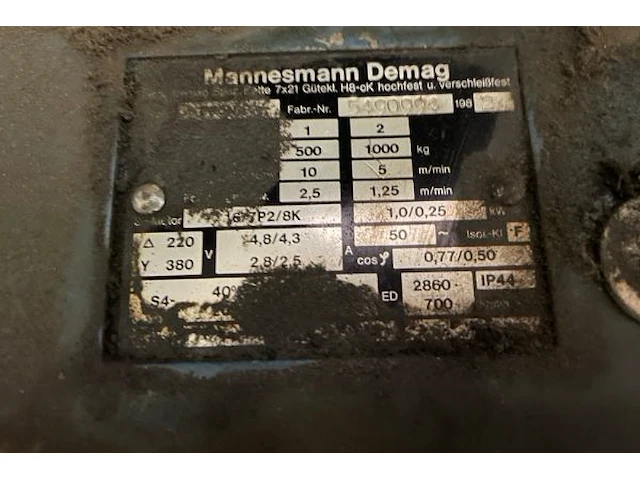 Hijslift demag - afbeelding 6 van  6