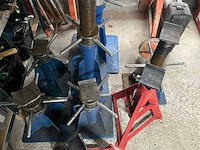 Hijsstandaards/kriksteunen 30 ton garage gereedschap - afbeelding 2 van  4