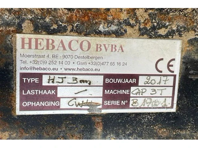 Hijsstuk hebaco - afbeelding 4 van  4