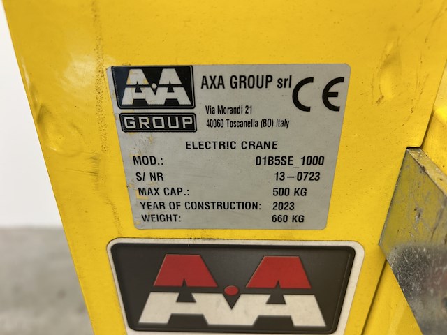 Hijstoestel electric crane 01b5se 1000 - afbeelding 4 van  5