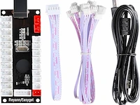 Hikig arcade classic kit diy usb led encoder voor pc console - afbeelding 4 van  7