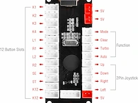 Hikig arcade classic kit diy usb led encoder voor pc console - afbeelding 5 van  7