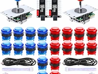 Hikig arcade classic kit diy usb led encoder voor pc console - afbeelding 1 van  7