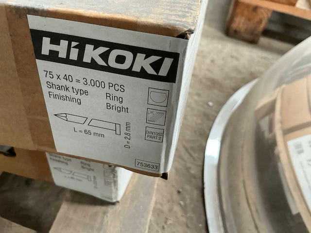 Hikoki 753633 dozen spijkers (14x) - afbeelding 2 van  4
