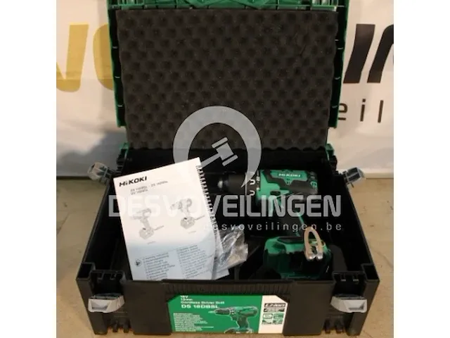 Hikoki accu boor-schroefmachine 18v - afbeelding 1 van  4