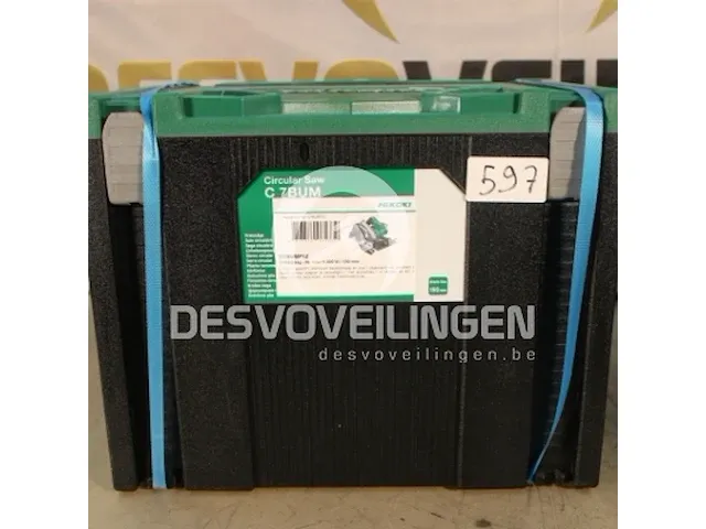 Hikoki c7bump1z/ cirkelzaagmachine 230v - afbeelding 1 van  2