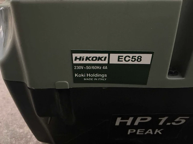 Hikoki ec58 luchtcompressor - afbeelding 3 van  4