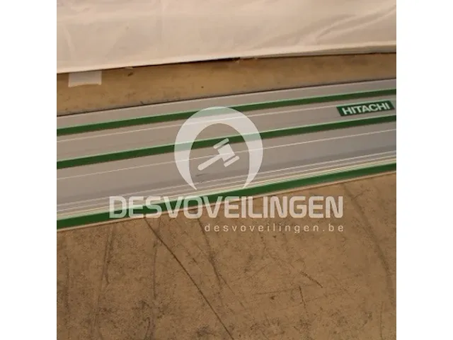 Hikoki geleide rail 1400x180 mm met glijprofiel - afbeelding 1 van  1