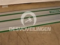 Hikoki geleide rail 1400x180 mm met glijprofiel - afbeelding 1 van  1