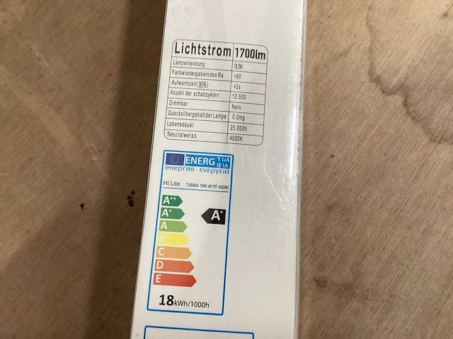 Hilite hannover led balk 120 cm, 4000k (14x) - afbeelding 4 van  5