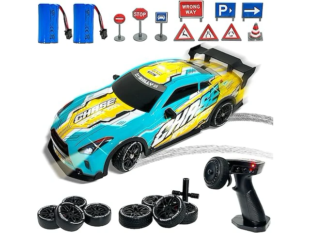 Hilkket rc driftauto - afbeelding 1 van  3