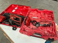 Hilti accugereedschap (2x) - afbeelding 1 van  8