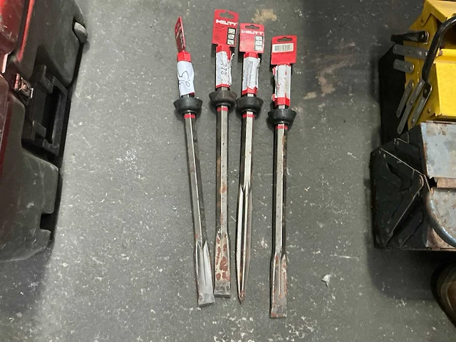 Hilti beitel voor breekhamer (4x) - afbeelding 2 van  3