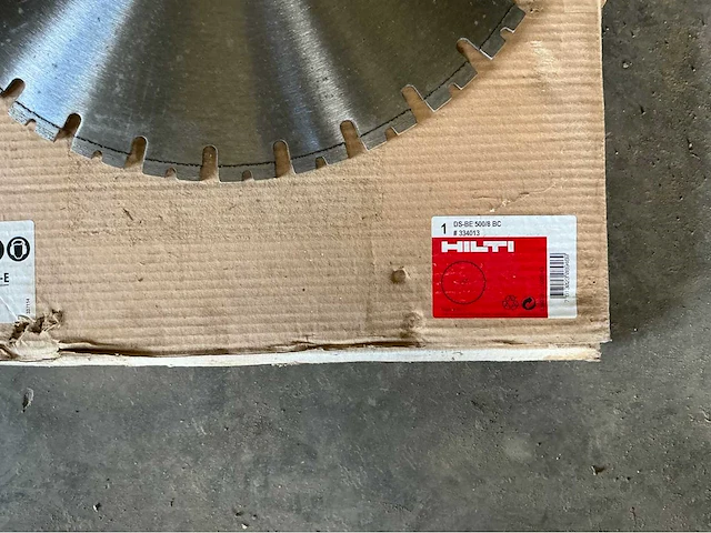 Hilti betonzaagbladen ds-be 500/8 bc betonzaag (2x) - afbeelding 2 van  3