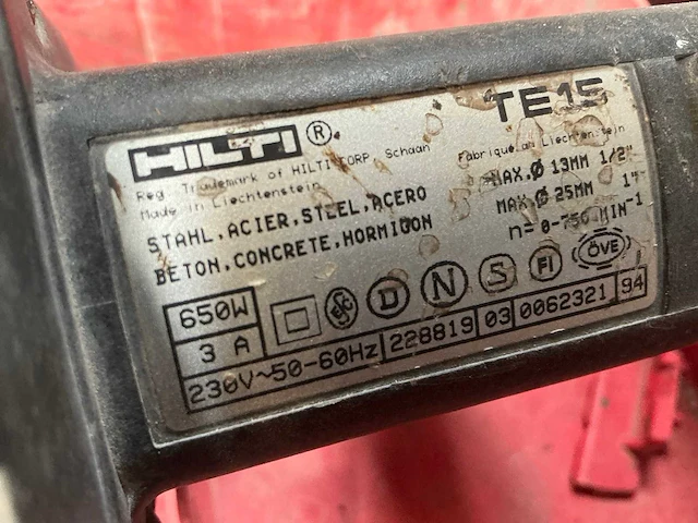 Hilti boorhamer (2x) - afbeelding 6 van  8