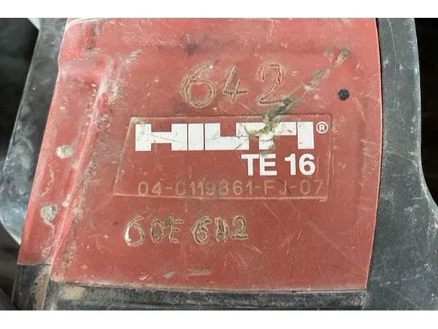 Hilti boorhamer te16 - afbeelding 2 van  4