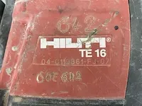 Hilti boorhamer te16 - afbeelding 2 van  4