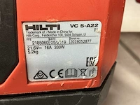 Hilti bouw stofzuiger (2x) - afbeelding 3 van  4