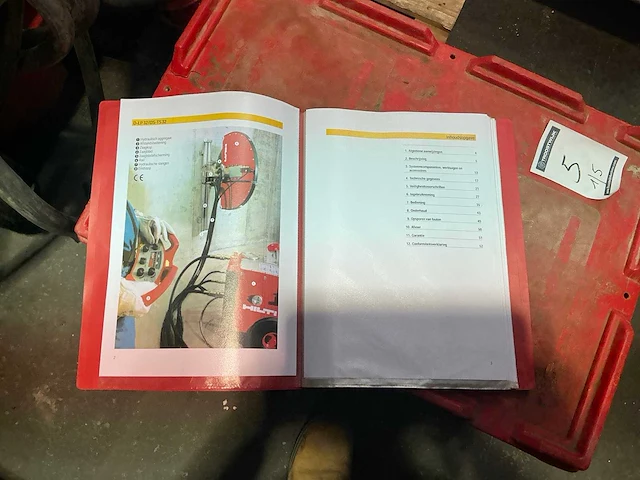 Hilti d-lp32/ds-ts32 hydraulisch zaagsysteem - afbeelding 5 van  13