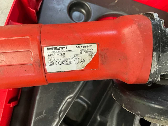 Hilti dc 125-s haakse slijpmachine - afbeelding 4 van  5