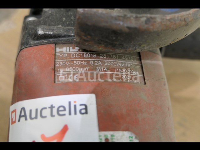 Hilti dc 180-c slijpmachine - afbeelding 4 van  5