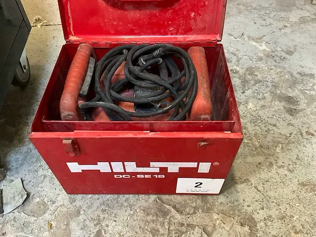 Hilti dc-se 19 sleuvenslijpmachine - afbeelding 3 van  3
