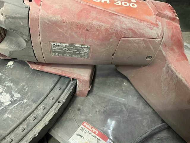 Hilti dch300 elektrische doorslijpmachine - afbeelding 4 van  5