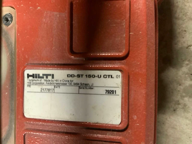 Hilti dd-st 150-u ctl kernboor kolom - afbeelding 6 van  6