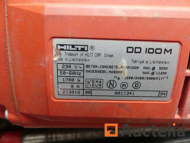 Hilti dd100 kernboormachine - afbeelding 3 van  6