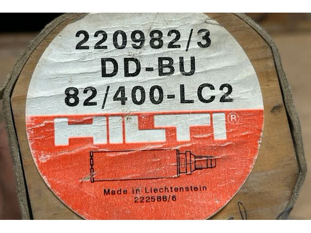 Hilti diamantboor - afbeelding 4 van  4