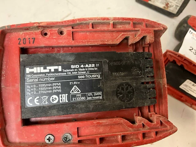 Hilti divers accugereedschap - afbeelding 11 van  16