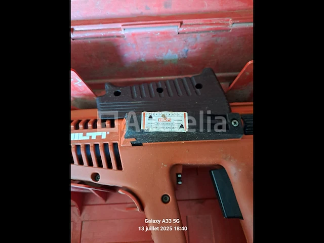 Hilti dx 750 industriële gevelbeplatingsspijkermachine - afbeelding 3 van  5