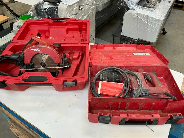 Hilti elektrische gereedschappen (2x) - afbeelding 1 van  8