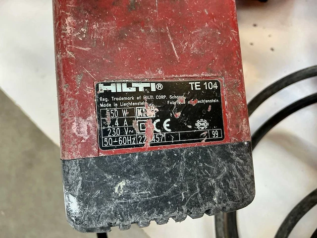 Hilti elektrische gereedschappen (2x) - afbeelding 7 van  8