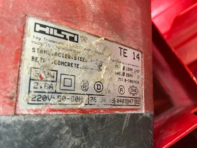 Hilti gereedschappen (3x) - afbeelding 10 van  10