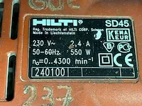 Hilti gipsplaatschroefpistool sd45 - afbeelding 2 van  5