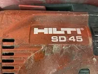 Hilti gipsplaatschroefpistool sd45 - afbeelding 2 van  5