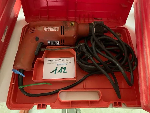 Hilti gipsplaatschroevendraaier tki2500 - afbeelding 1 van  3
