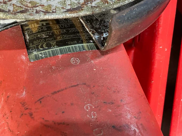 Hilti haakse slijpmachine - afbeelding 4 van  5