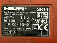 Hilti klopboormachine sr16 - afbeelding 3 van  3