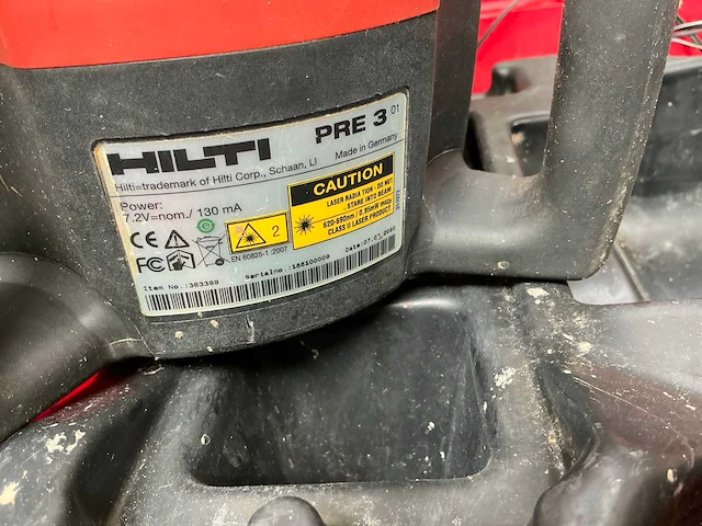 Hilti pre 3 bouwlaser - afbeelding 3 van  6