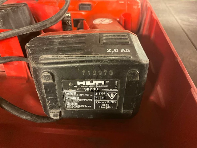Hilti sb 10 accu schroefboormachine - afbeelding 4 van  5
