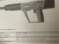 Hilti schiethamer dxa40 - afbeelding 6 van  8