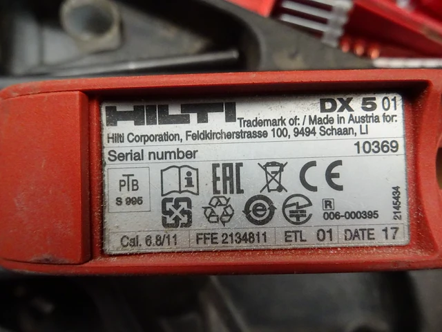 Hilti schiethamer - afbeelding 4 van  4