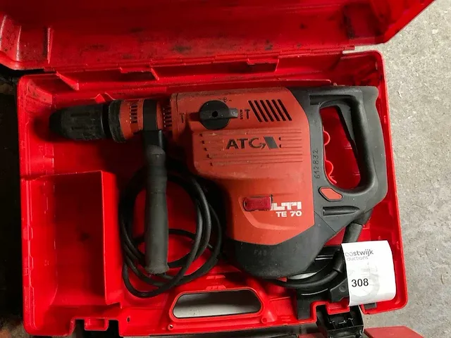 Hilti te 70 elektrische boorhamer - afbeelding 2 van  3